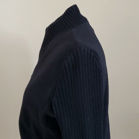 By Design Full Zip Black Sweatshirt - Picture 5 of 6